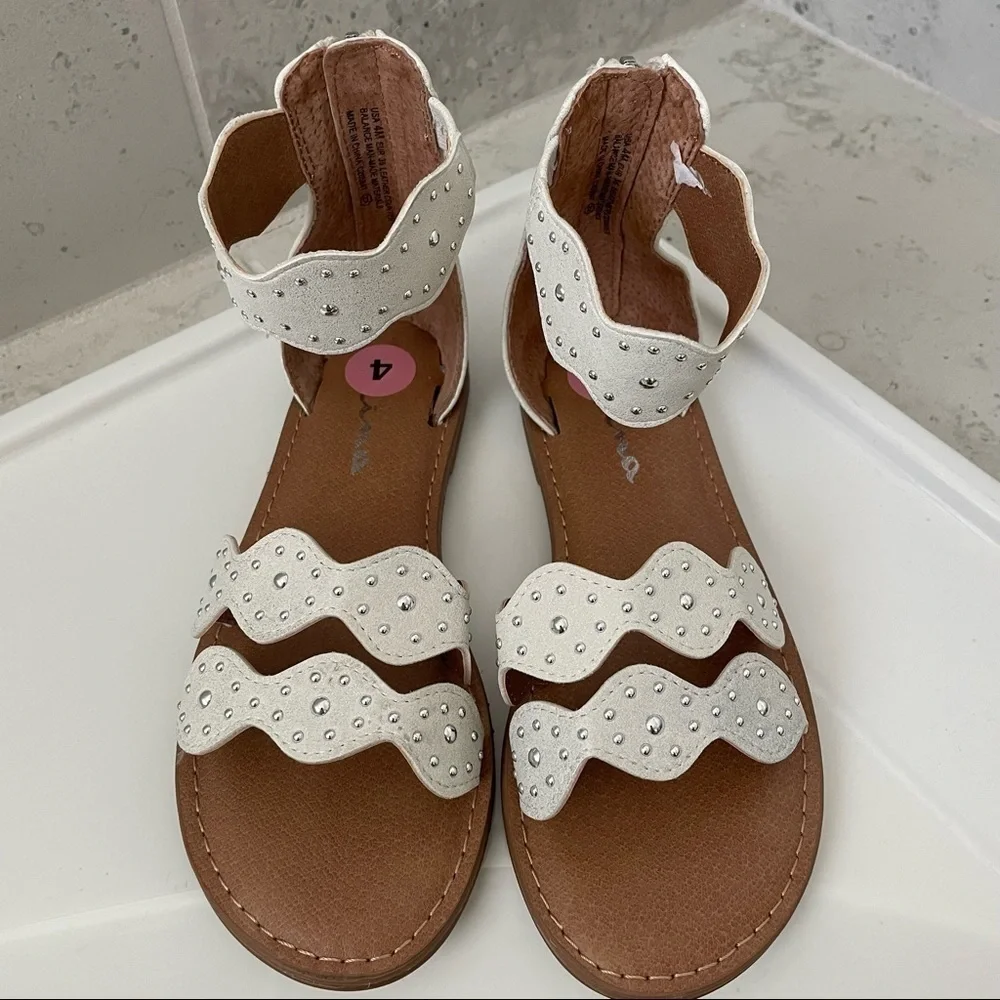 Nina Girls Willette Strappy Sandals Size 4